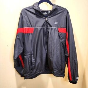 New Balance Men's Rain Zip up Winbreaker Jacket size XL